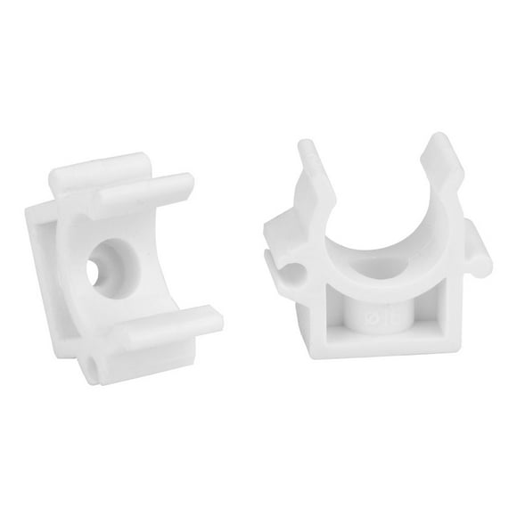 Pipe Clamp,20pcs 16/20/25/32mm U Shaped PVC Clamp Gas Pipe Clamp Future-Proof Design