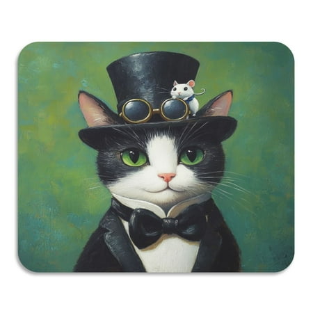 

Diatom Mud Drain Pad 15.7X11.8 Inch Dish Drying Mats Magical Mat Magic Mat Kitchen Drain Mat Coffee Drain Mat Table Drain Mat Cat in A Suit