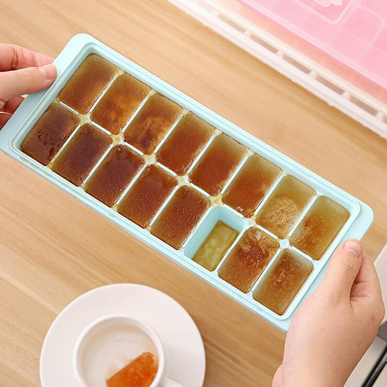 Dropship 1pc Ice Cube Trays With Lid; Food Grade Silicone 6 Grid Ice Cube  Mold; Flexible Easy Release Square Shaped Ice Maker; Kitchen Gadgets to  Sell Online at a Lower Price