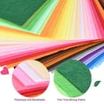 thumbnail image 3 of Uxcell 120 Pcs Soft Felt Sheets Fabric Craft Sheets 16 x 18 Inch for DIY Sewing Crafting Projects Patchwork 40 Colors, 3 of 7