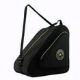thumbnail image 1 of Bolsa para patines HEXIFUL negra y dorada, impermeable y de gran capacidad, 1 of 6