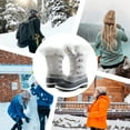 thumbnail image 3 of Bocca Women's Waterproof Snow Boots White Warm Winter Insulated Boots 8M, 3 of 6