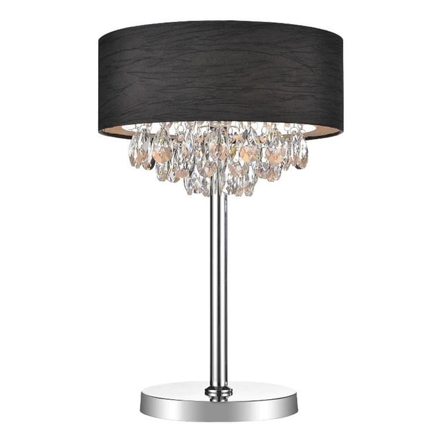 CWI Lighting Dash 3 Light Table Lamp With Chrome Finish