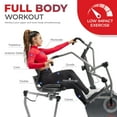 thumbnail image 3 of Sunny Health & Fitness Elite Recumbent Cross Trainer & Elliptical Machine with Arm Exercisers, Easy Adjust Seat, & Exclusive SunnyFit® App Enhanced Bluetooth Connectivity, 3 of 6