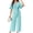 Light green, variant on Summer V-neck Womens Wide Leg Jumpsuits Short Sleeve Tie Knot Front Long Romper