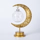 thumbnail image 5 of Lámpara de luna de ratán con estrellas - Lámpara LED de hierro, lámpara de orbe, lámpara de estrella y luna, lámpara de decoración navideña, lámpara de mesa para dormitorio, lámpara de modelado de est, 5 of 5