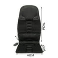 Portable Electric Body Massage Mat, Seat Cushion for Car Home Office, 8 Modes, 3 Intensities
