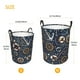 thumbnail image 3 of Fotbe Nautical Cesto de Ropa con Asas, Cesto Impermeable de Gran Capacidad, Bolsa de Lavado para Dormitorio, Cesto de Ropa con Ruedas y Asas-Small, 3 of 6