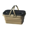 thumbnail image 1 of asddcavvf Folding Picnic Insulated Portable Table Design Insulated Picnic With Lid Leakproof Picnic Tote for Outdoor Dining and Travel Insulated With Lid Large Cereal Containers Storage, 1 of 3