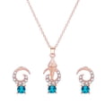 thumbnail image 2 of Conjunto de aretes de collar de diamantes de joyería de moda para damas Wmkox8yi sjalhkljlk1339, 2 of 6