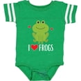 thumbnail image 3 of Inktastic I Love Frogs Gift Boys or Girls Baby Bodysuit, 3 of 5
