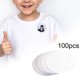 thumbnail image 5 of 100 Piezas Botón Insignia Papel en blanco Tarjeta redonda en blanco para, 5 of 10