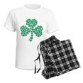 thumbnail image 4 of CafePress - Shamrock Of Shamrocks Women's Light Pajamas - Women's Short Sleeve Print T-Shirt and Pants Light Cotton Pajama Set, 4 of 7