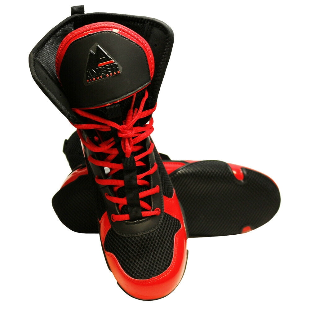 Boxing MMA Wrestling Shoes Trainers High Top Athletic Boots Martial Arts Unisex 