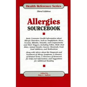 Angle View: Allergies Sourcebook (Health Reference Series) [Library Binding - Used]