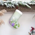 thumbnail image 6 of Honeii Purple Butterfly On Wild for Christmas Stocking,Large Xmas Stocking,Holiday and Family Stocking for Fireplace Christmas Holiday Party Decoration, 6 of 7