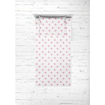 Bacati - Stars 100% Cotton breathable Muslin 3-Piece Toddler Bedding Sheet Set, Pink