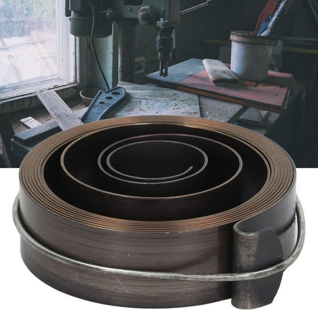 Resorte De Retorno De Prensa De Taladro, Resorte Helicoidal De Retorno De Alimentación De retroceso Industrial De Metal Cromado Horizontal O Vertical Para Taladros De Banco