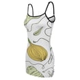 thumbnail image 5 of Ladies Elegant Sling Sleeveless Sexy Dress vegetables, 5 of 6