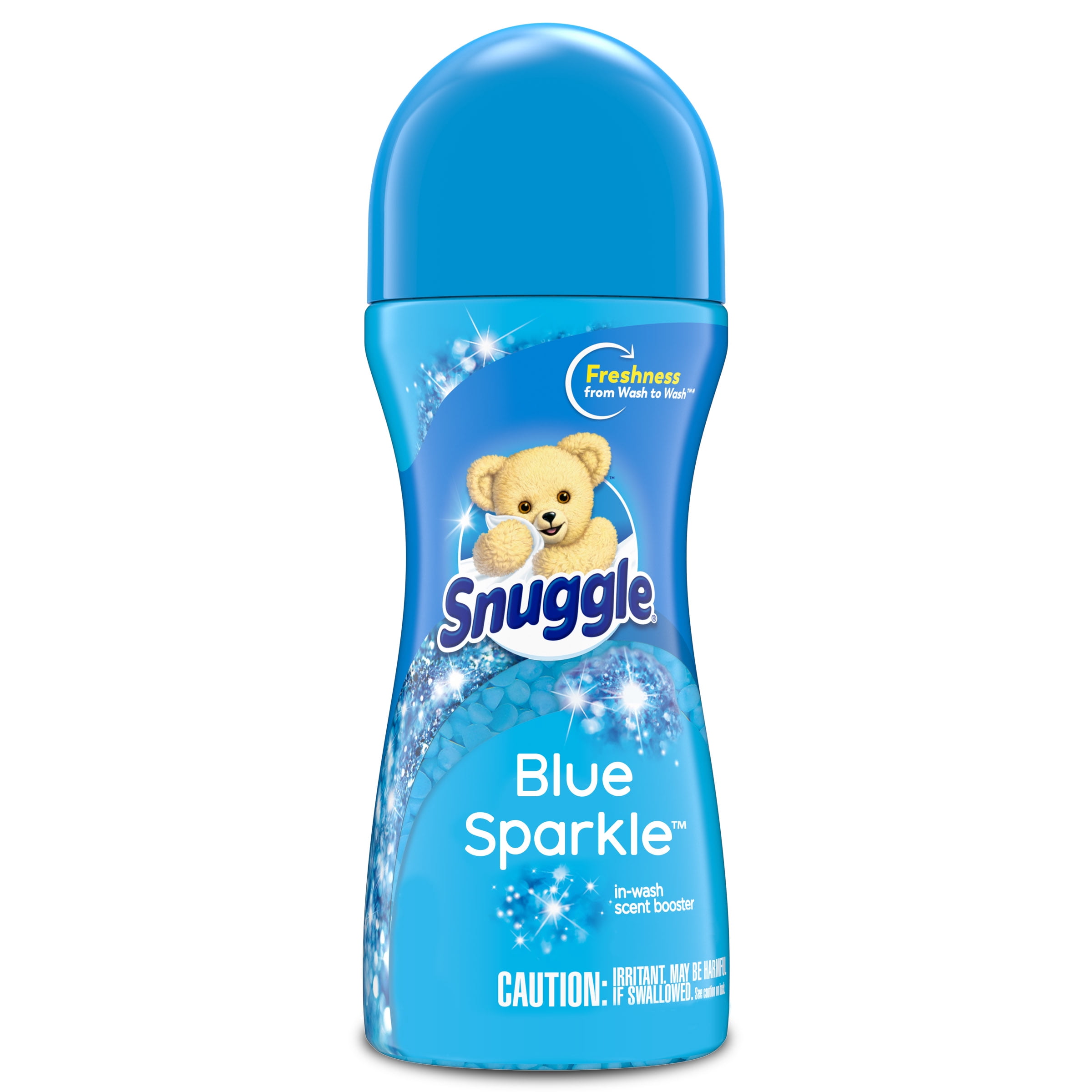 Snuggle Scent Shakes InWash Scent Booster Beads, Blue Sparkle, 37.6