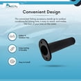 thumbnail image 5 of MARINE CITY Flush Mount Fishing Rod Holder, 90 Degree, Black ABS Plastic, 8 Inches x 1-1/2 Inches, for Boats, Kayaks, Yachts Pack of 4, 5 of 8