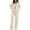 Khaki #21, variant on Evdexr Sweatsuits Womens 2 Piece Outfits Long Sleeve Zip Up Hooded & Pants Sweatshirts Lounge Set 2026 Fall Solid Workout Lounge Outfits with Pockets L