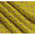 thumbnail image 3 of Soimoi Cotton Cambric Fabric Leaves,Floral & Quatrefoil Damask Print Fabric by the Yard 56 Inch Wide, 3 of 7