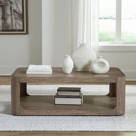 Liberty Furniture South Bend Rectangular Cocktail Table – Brown