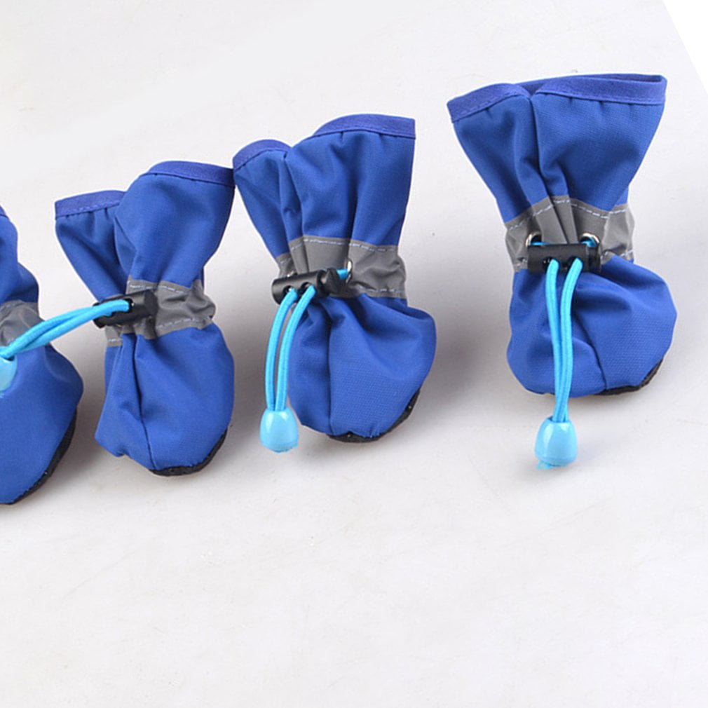 Pet Dog Boots Soft Pet Paw Protector AntiSlip Dog Shoes for Small to