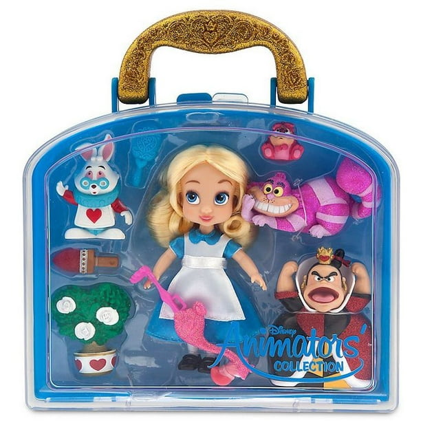 Disney Animators Collection Alice In Wonderland Mini Doll Play Set