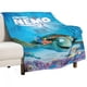 thumbnail image 2 of Manta de dibujos animados de Buscando a Nemo, suave y acogedora manta de felpa mullida para niños, niñas y adultos jóvenes, cálida manta de franela para sala de estar, dormitorio, sofá cama de 30 x, 2 of 8