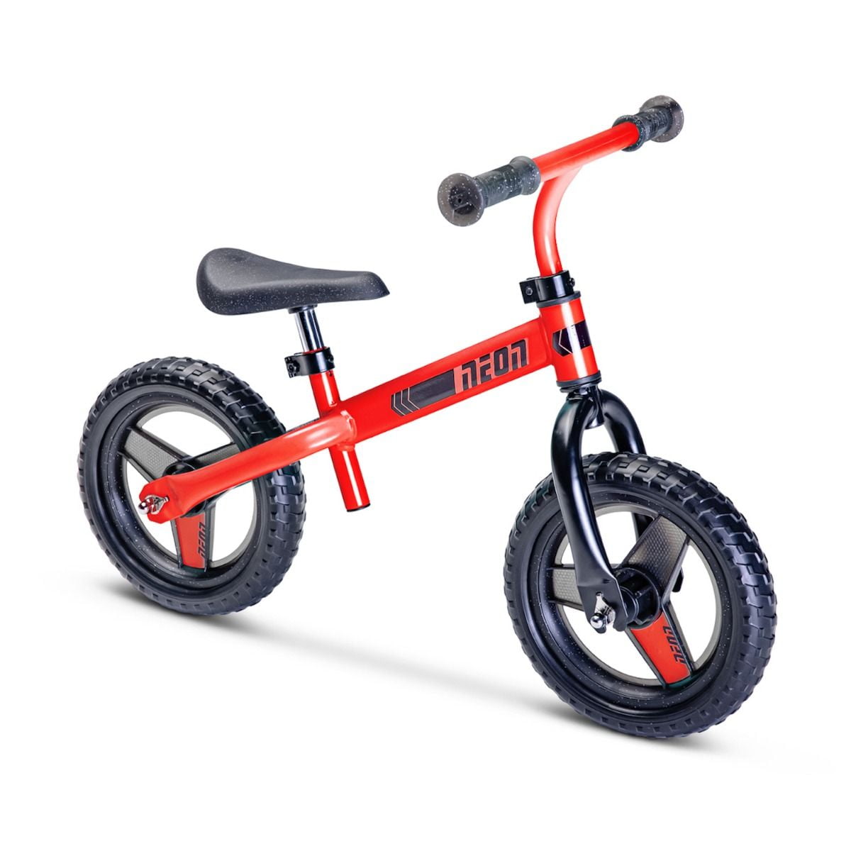 NEON Balance Bike 10" Red, Training No Pedal Push Bicycle for Kids Age 2 to 4