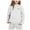 White, variant on WERYOUNG Girls Baseball Sweatshirt Tops Pants Outfits Sets Child 2PCS Set Kids Solid Color Long Sleeved Hoodie And Sweatpants Outwear, 6-7 Years