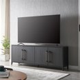 thumbnail image 4 of Henn&Hart 68 "W Engineered TV Stand en Finition Gris Charbon de Bois, 4 of 8