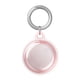 thumbnail image 1 of Funda protectora de TPU transparente para AirTags Finder Rosa claro, 1 of 4