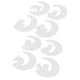thumbnail image 1 of Molde de luna creciente molde de luna de resina 8 piezas/juego molde de silicona de 47 pulgadas para adornos para decoraciones colgantes ANGGREK Otros, 1 of 8