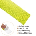 thumbnail image 4 of Uxcell Reflective Tape, 3 Roll 15 ft x 1-inch Adhesive High Visibility Safety Tape Reflector, Fluorescence Yellow, 4 of 6