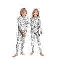 thumbnail image 5 of CCRFTGI Family Matching Pajama Set Colorable Diy Hand Painted Tops and Pants Set 2 Piece Cartoon Color Your Own Pajamas Funny Cute Coloring Pajama Set Kids 3 Years, 5 of 6