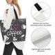 thumbnail image 3 of Fotbe I Love Coffee Bolsa Tote Estética de Lona con Estampado para Mujer - Bolsa Reutilizable de Hombro Casual para Vacaciones, Compras, Trabajo y Gimnasio, 3 of 8