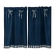 thumbnail image 1 of Sofa Vama Ropa de Cama Cortinas cortas con lazo para cocina, ventanas corredizas, camas para estudiantes for Navideño, 1 of 4