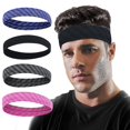 thumbnail image 1 of Running Headband Workout Sweatbands Adjustable Sports Headbands Headbands, 1 of 5