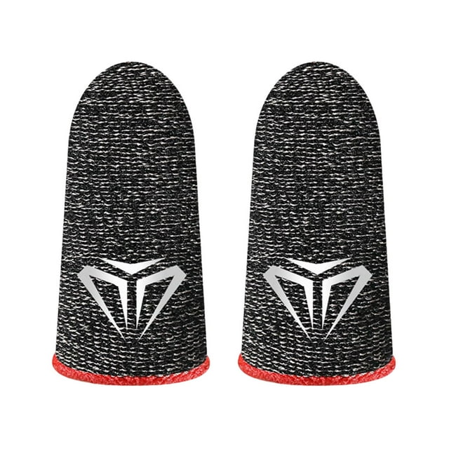Methold 10 piezas Gaming Fingertip Sleeves Guantes a prueba de sudor A prueba de aceite Transpirable Anti-huella digital Cubiertas ultrafinas Type3 NO3