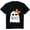 Black-04, variant on Halloween Shirt Floral Ghost Halloween Costume Girls Women T-Shirt