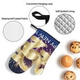 thumbnail image 3 of Sikiie 2025 New Year 1 Oven Mitts and Pot Holders, Silicone Oven Gloves, Heat Resistant Oven Mitts 4Pcs Set, 3 of 6