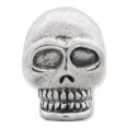 thumbnail image 3 of Fancy Bead White Sterling Silver Themed 10.91 mm 8.18 Reflections Skull Bead, 3 of 4