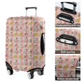 thumbnail image 5 of Pink Checkered Cow Pattern Luggage Cover Fashion Suitcase Cover Baggage Covers Fit 25-28 Inch Luggage (Go Travel), 5 of 5