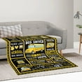 thumbnail image 4 of Bus Driver Appreciation Gifts, Bus Driver Gifts for Women, School Bus Driver Gifts for Men, Birthday Gifts for School Bus Driver Blanket, Back to School Thank You for Bus Driver Throw Blankets 60"x50", 4 of 6