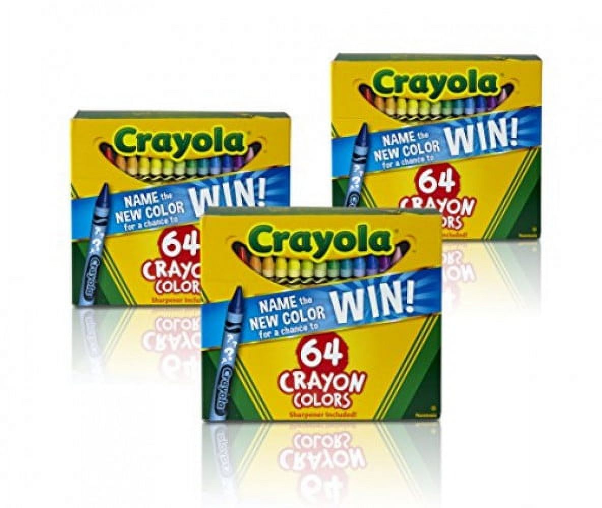 Crayola Crayons, 64 Ct (3 pack) (Bundle)