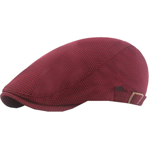 CoCopeaunts Beret Hats for Men Berets Vintage Adjustable Ivy Newsboy Gastby Flat Cap Artist Painter Beret Hat Female Newsboy Cap