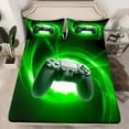 thumbnail image 2 of Erosebridal Gamer Bed Sheets Set Queen Size,Video Gaming Bed Sheets Queen,Gradient Bedroom Decor,Reversible,Ultra Soft,4 Pieces, 2 of 7